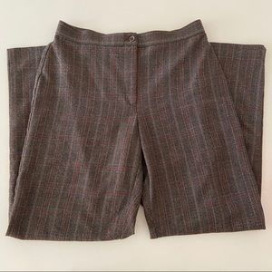 Briggs New York plaid slacks pants Size 8S